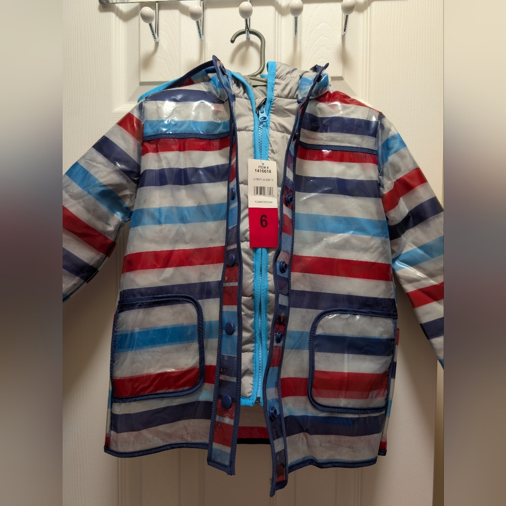 NWT Andy & Evan 3-in-1 rain jacket